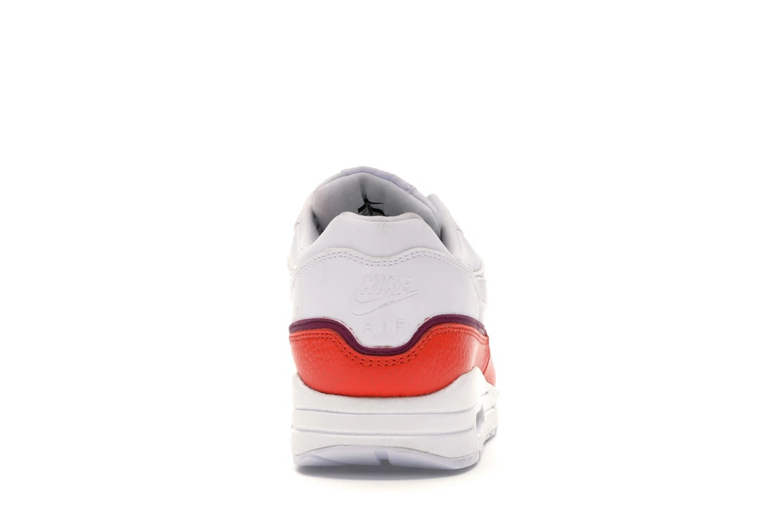 Vue 28 de Nike Air Max 1 Liner White Red 