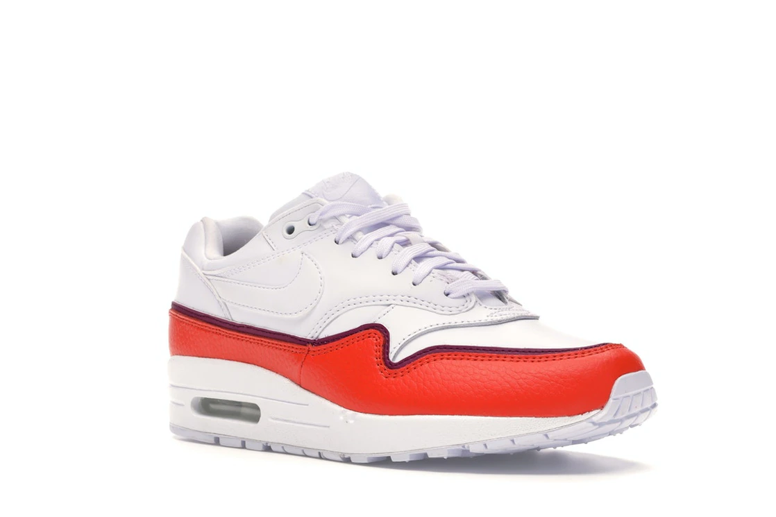 Vue 5 de Nike Air Max 1 Liner White Red 
