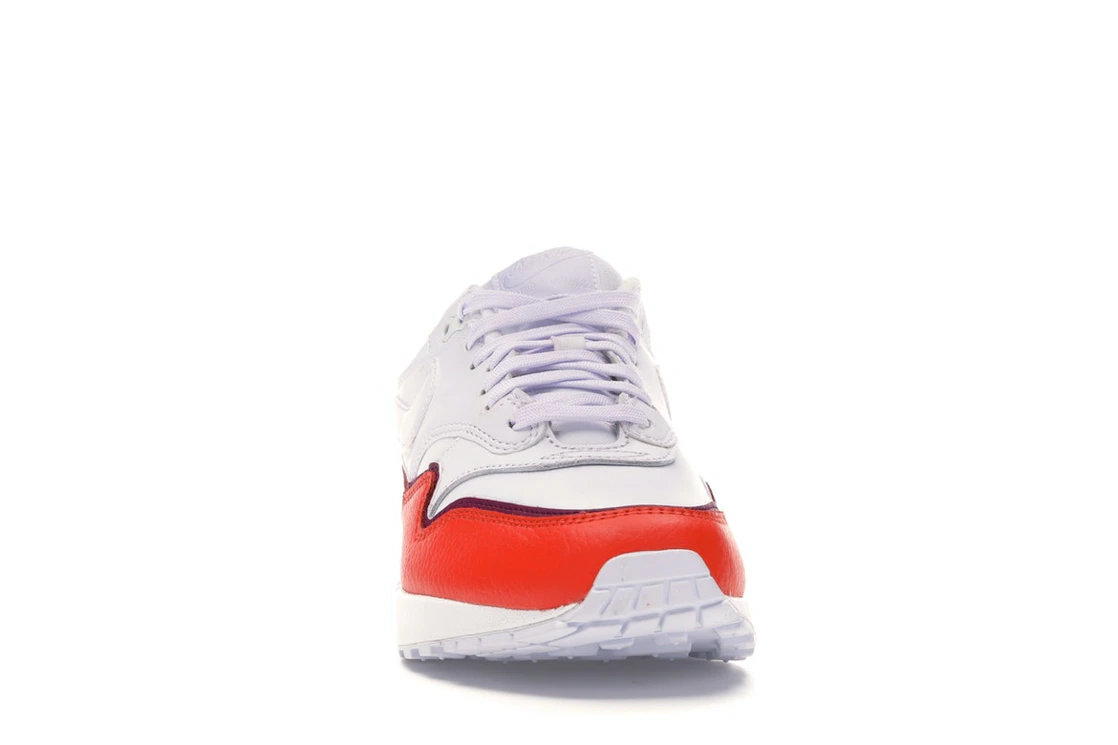 Vue 9 de Nike Air Max 1 Liner White Red 