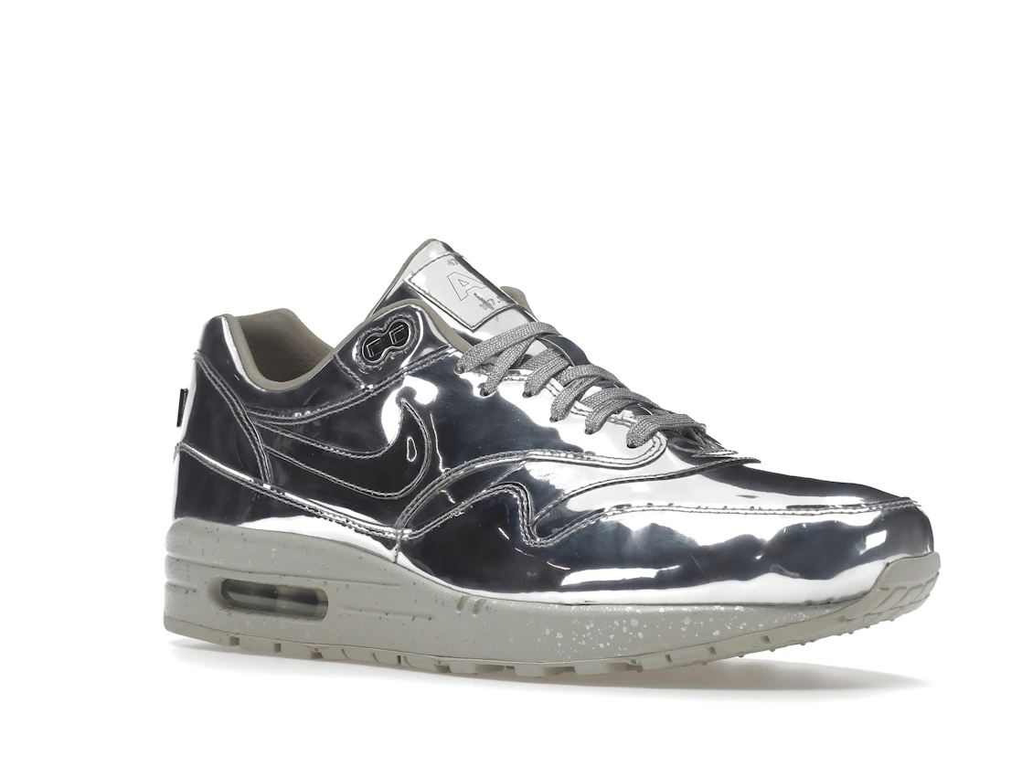 Vue 5 de Nike Air Max 1 Liquid Silver
