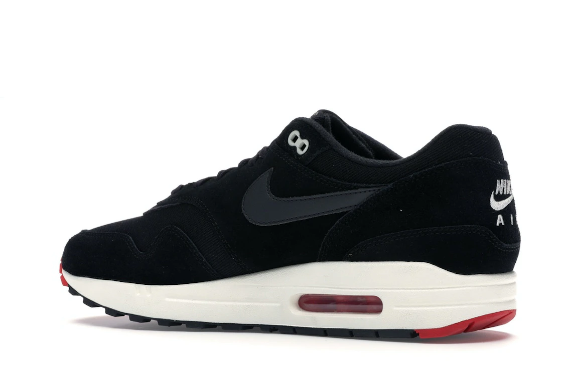 Vue 22 de Nike Air Max 1 Mini Swoosh Bred