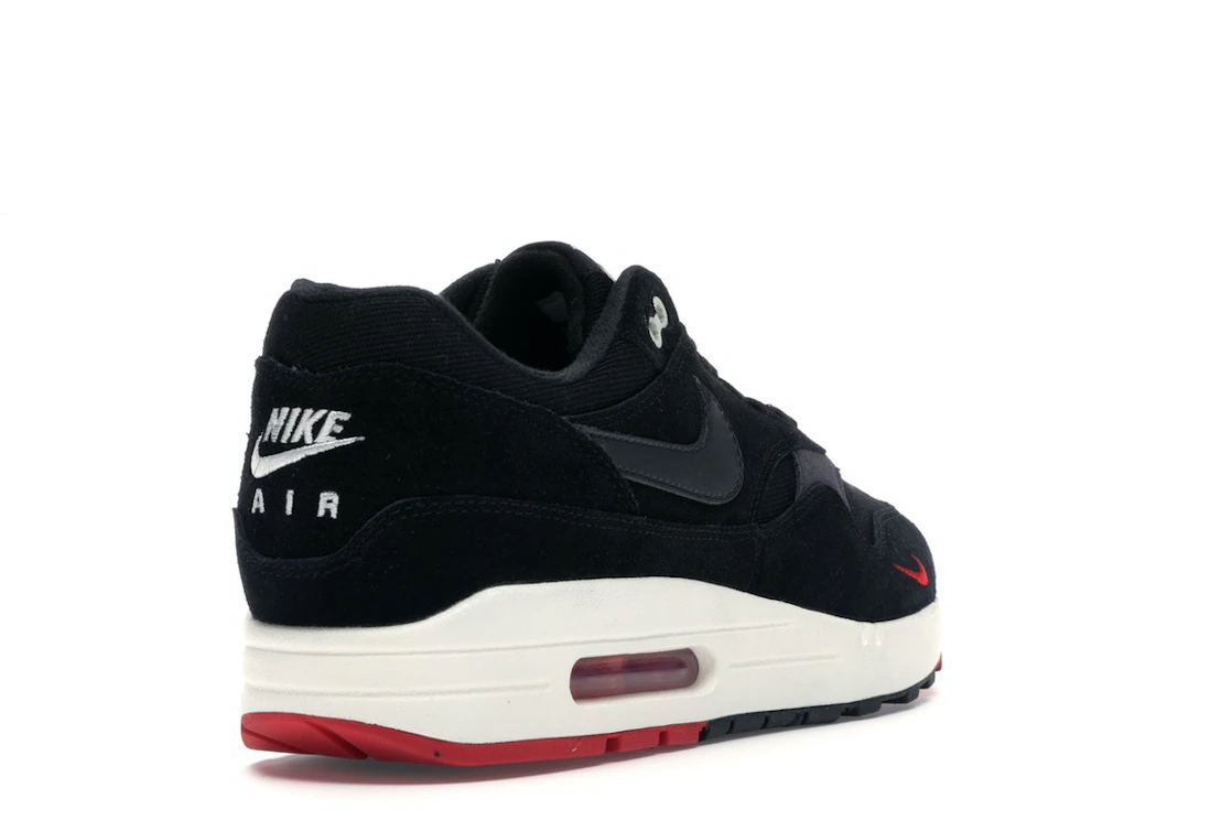 Vue 31 de Nike Air Max 1 Mini Swoosh Bred