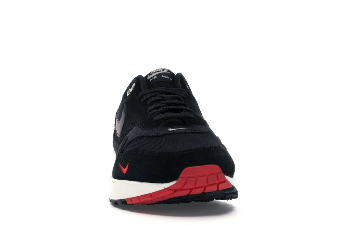 Vue 9 de Nike Air Max 1 Mini Swoosh Bred