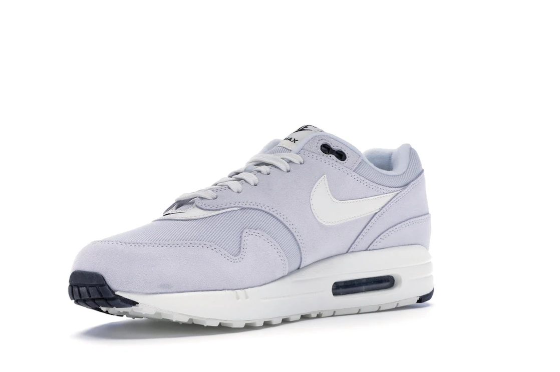Vue 15 de Nike Air Max 1 Mini Swoosh Pure Platinum