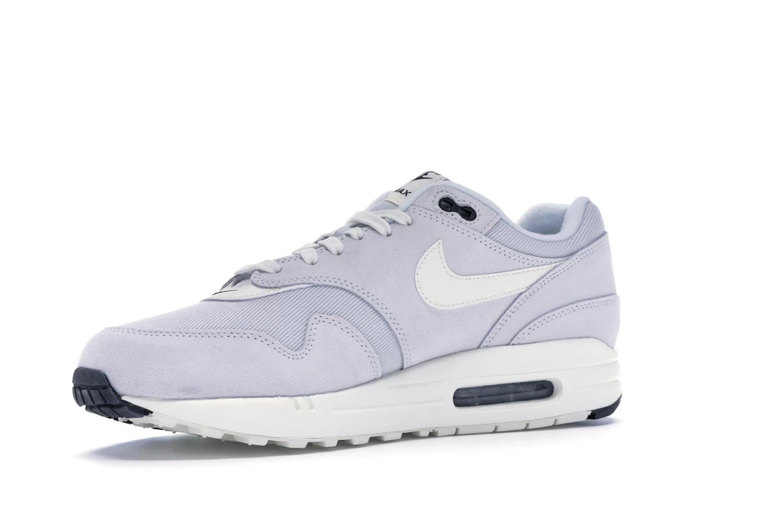 Vue 16 de Nike Air Max 1 Mini Swoosh Pure Platinum
