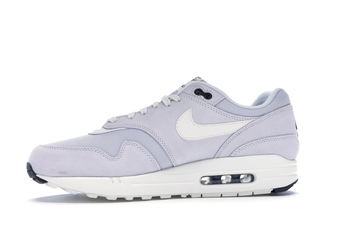 Vue 18 de Nike Air Max 1 Mini Swoosh Pure Platinum