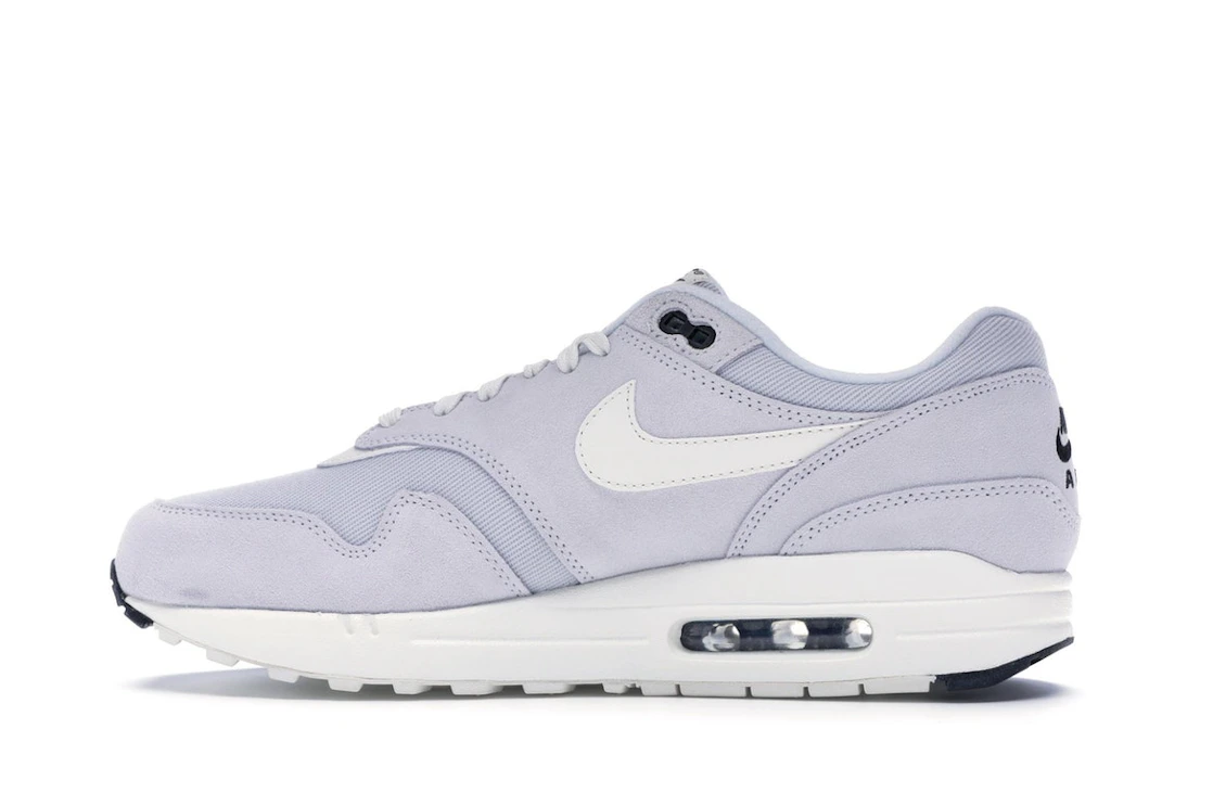 Vue 20 de Nike Air Max 1 Mini Swoosh Pure Platinum