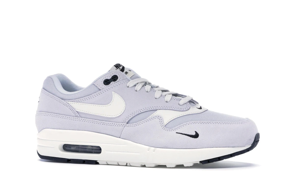 Vue 3 de Nike Air Max 1 Mini Swoosh Pure Platinum