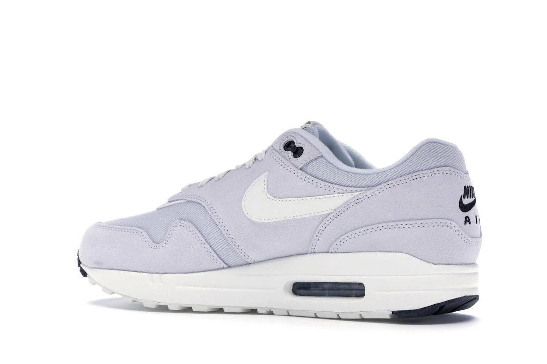 Vue 22 de Nike Air Max 1 Mini Swoosh Pure Platinum