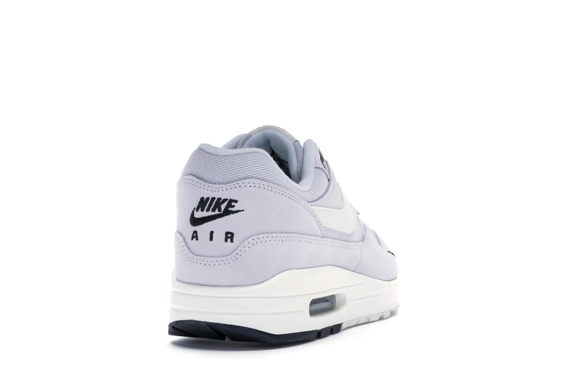 Vue 30 de Nike Air Max 1 Mini Swoosh Pure Platinum