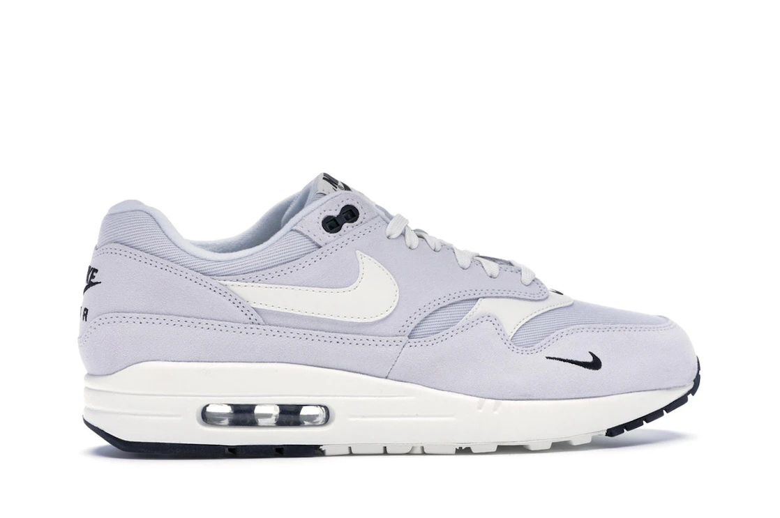 Vue 36 de Nike Air Max 1 Mini Swoosh Pure Platinum