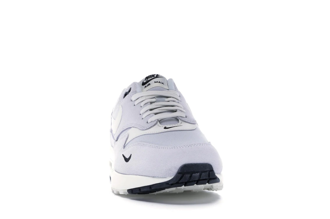 Vue 9 de Nike Air Max 1 Mini Swoosh Pure Platinum
