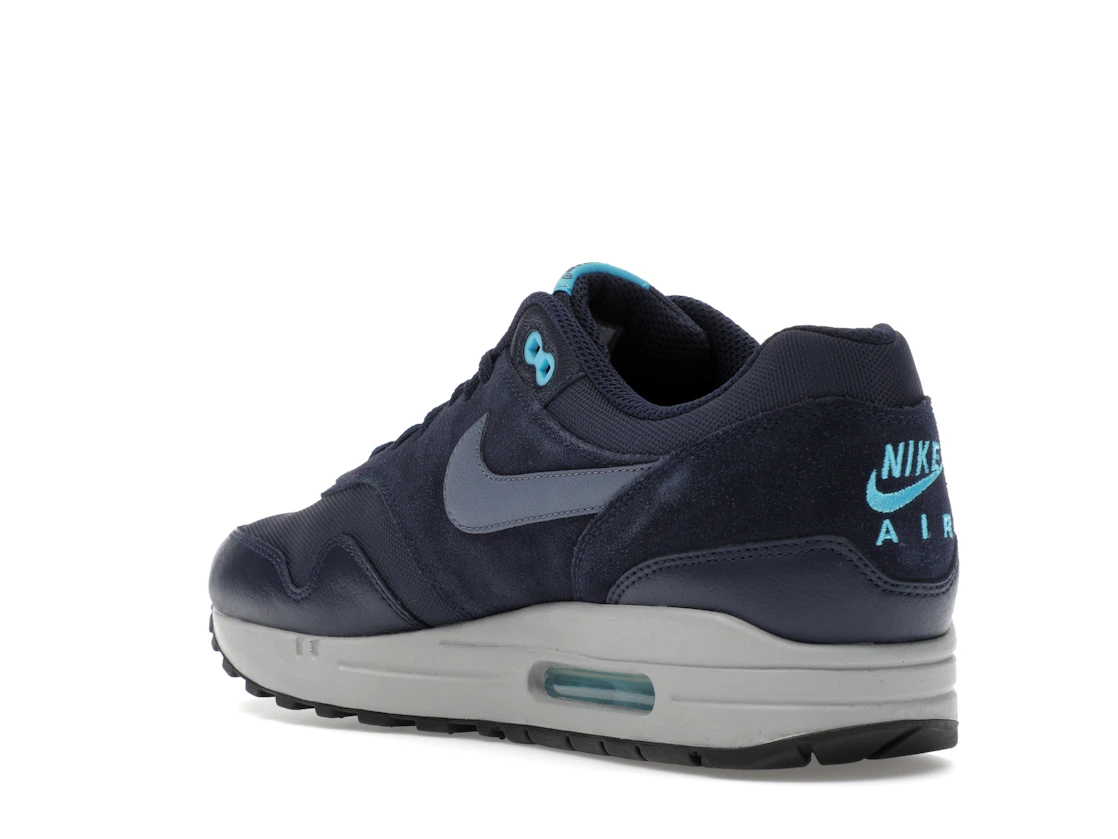 Vue 24 de Nike Air Max 1 Obsidian