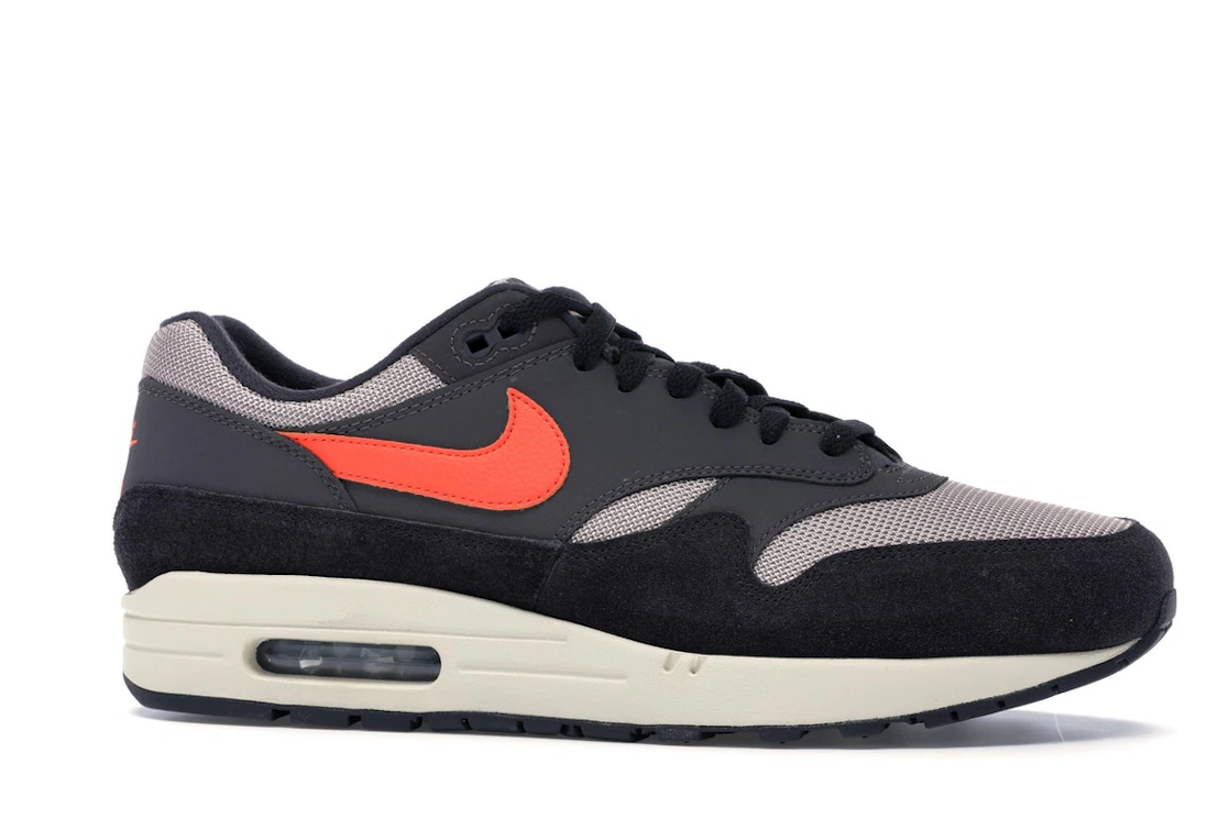 Vue 3 de Nike Air Max 1 Oil Grey Wild Mango