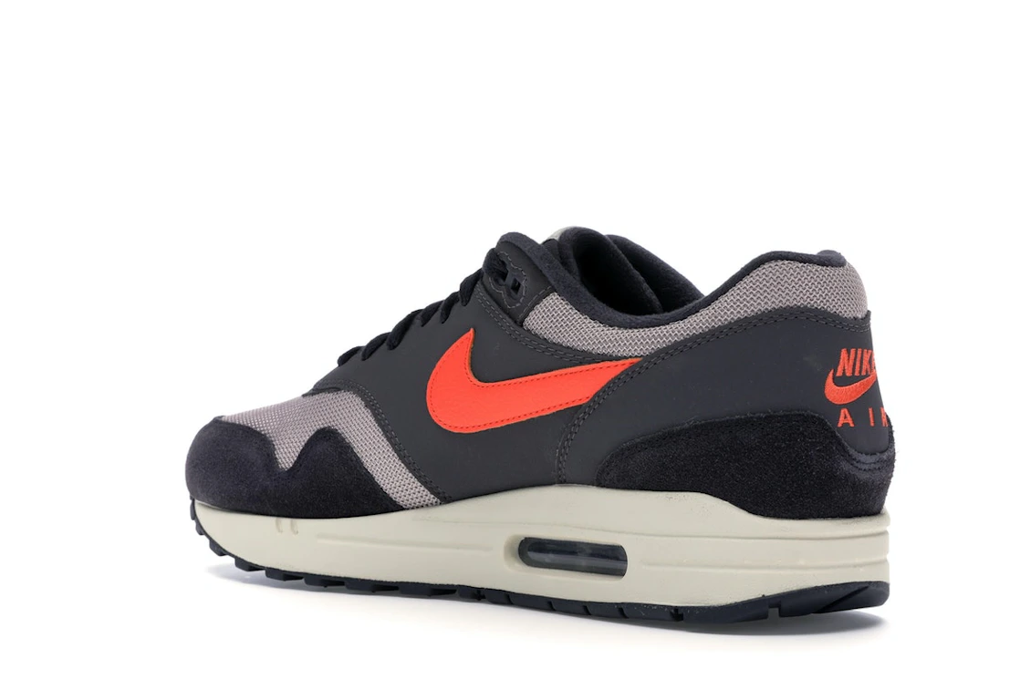 Vue 24 de Nike Air Max 1 Oil Grey Wild Mango