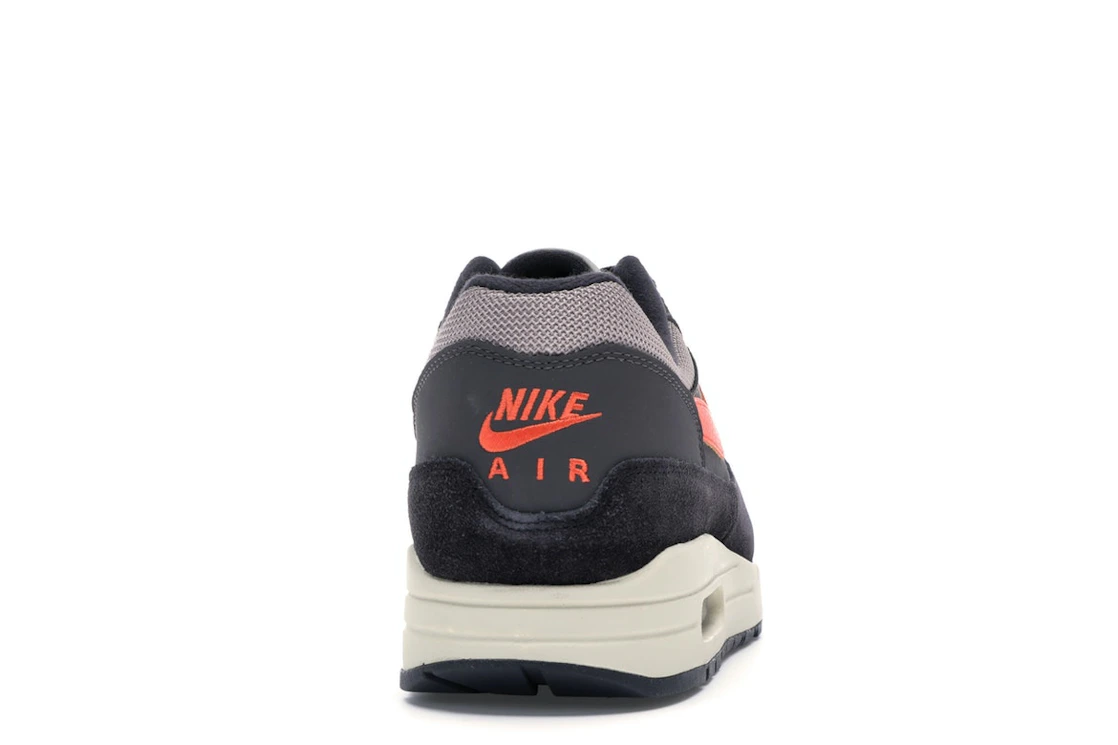 Vue 29 de Nike Air Max 1 Oil Grey Wild Mango