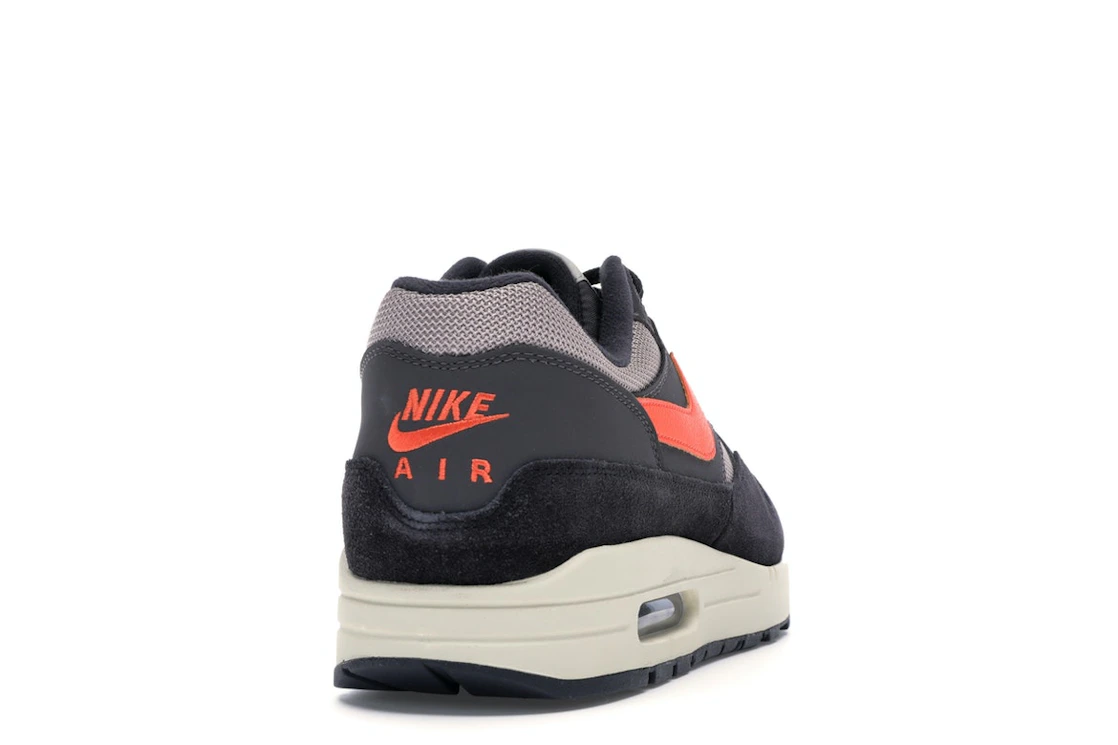 Vue 30 de Nike Air Max 1 Oil Grey Wild Mango