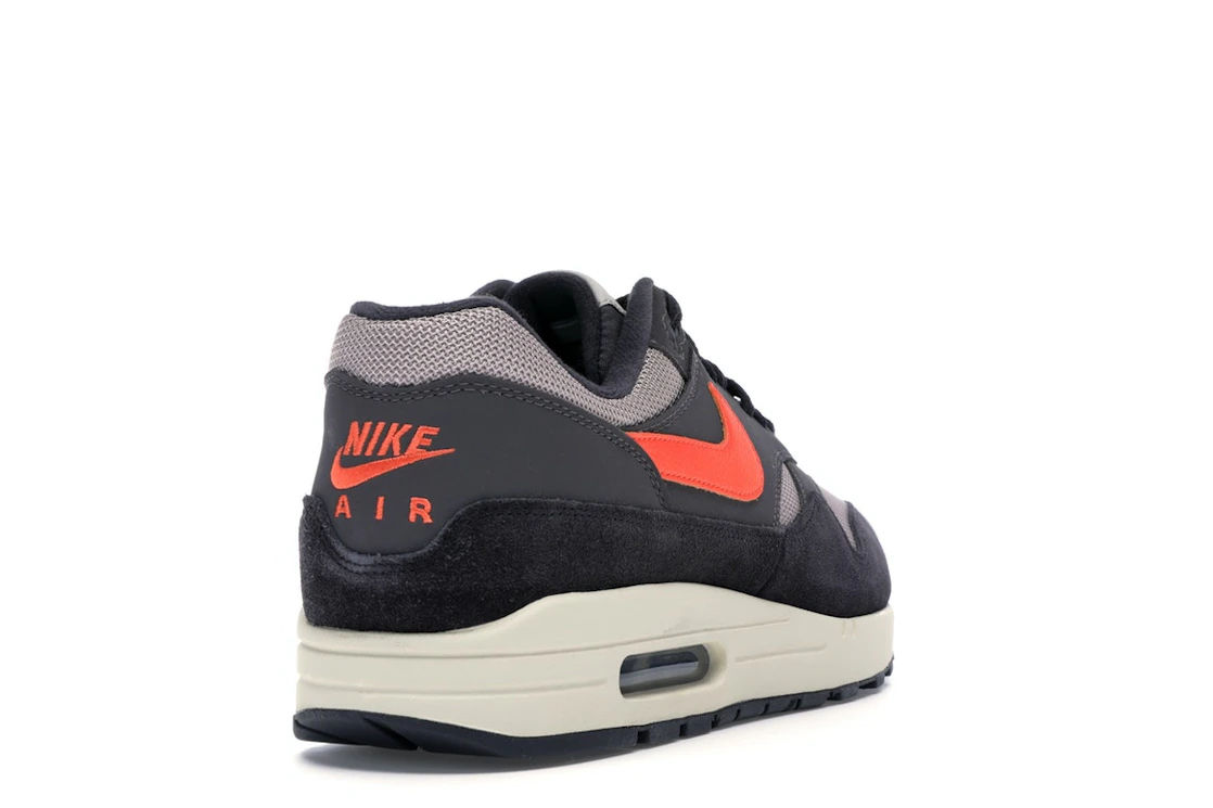 Vue 31 de Nike Air Max 1 Oil Grey Wild Mango