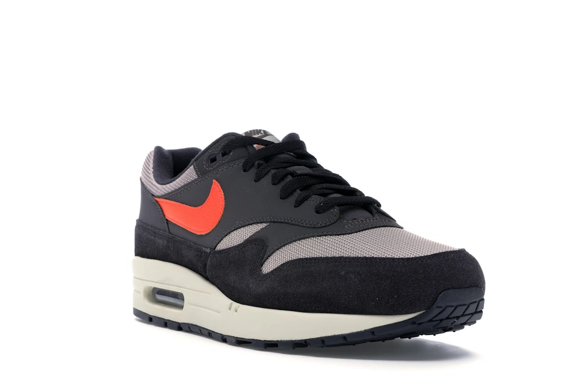 Vue 7 de Nike Air Max 1 Oil Grey Wild Mango