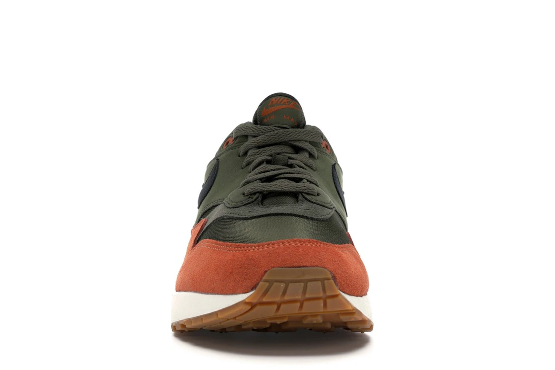 Vue 10 de Nike Air Max 1 Olive Canvas Dark Russet