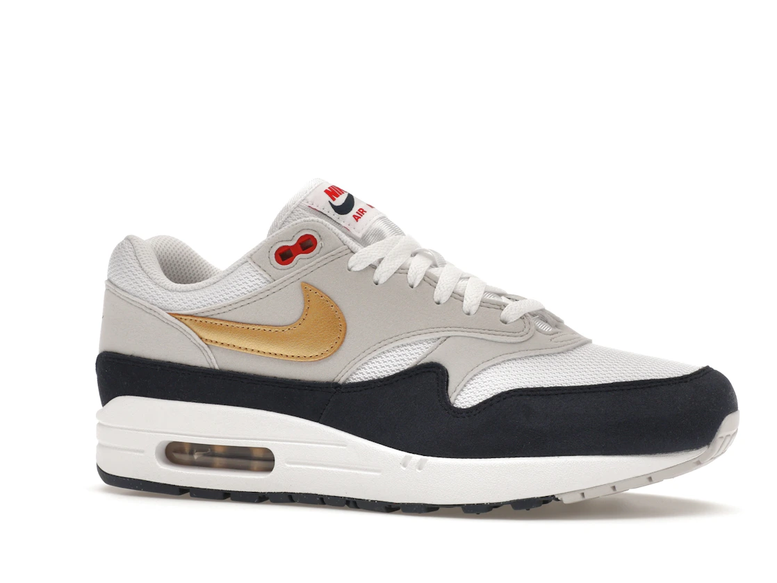 Vue 3 de Nike Air Max 1 Olympic