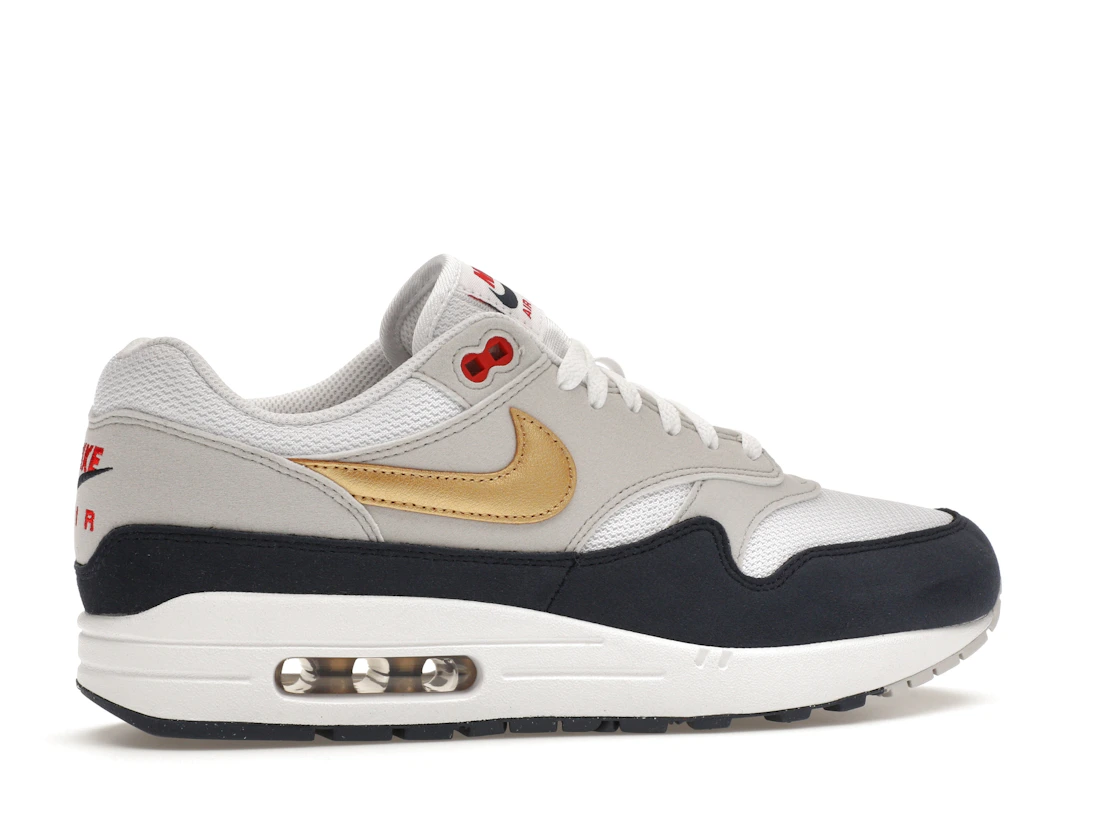 Vue 35 de Nike Air Max 1 Olympic