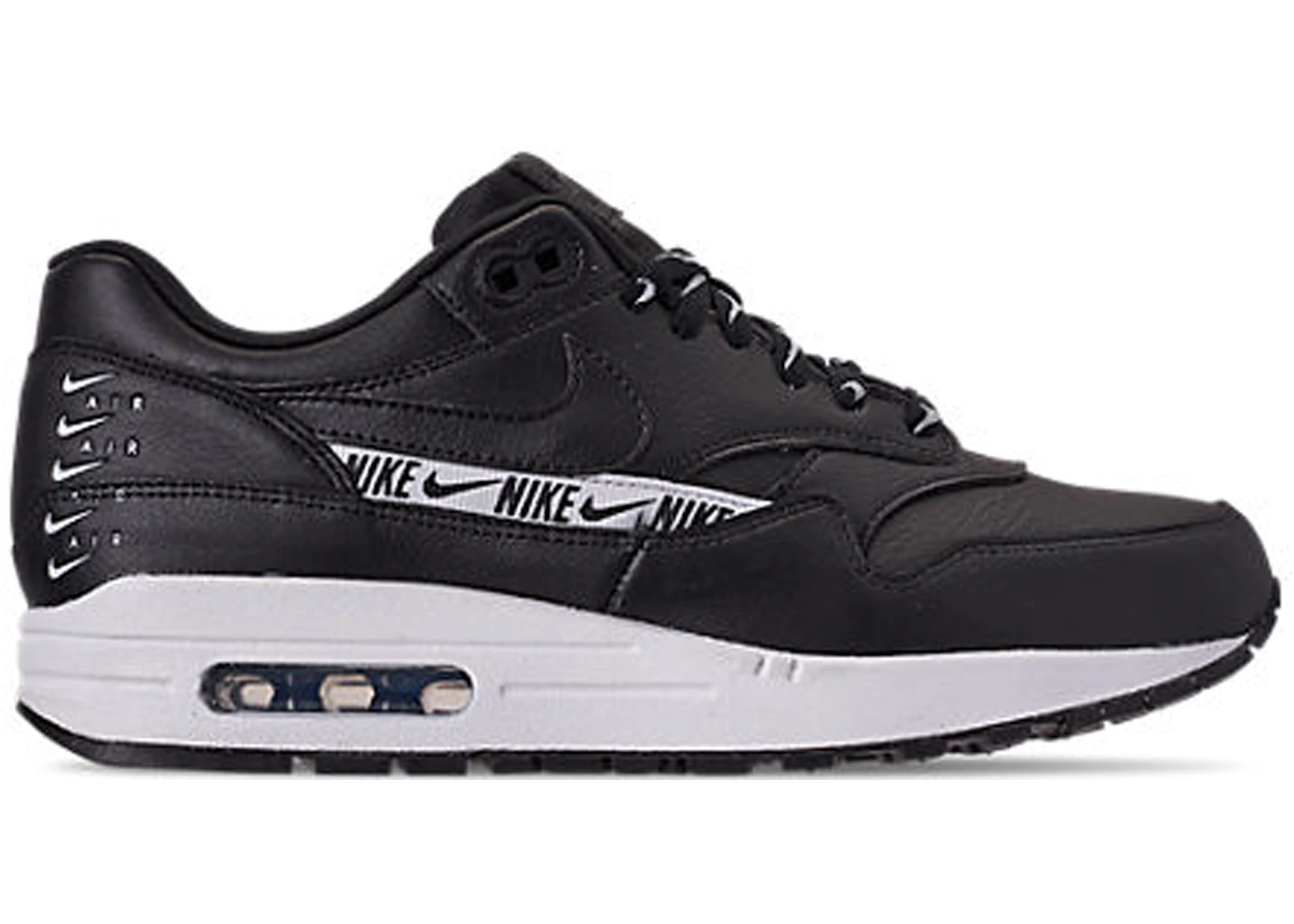 Nike Air Max 1 Overbranding Black 