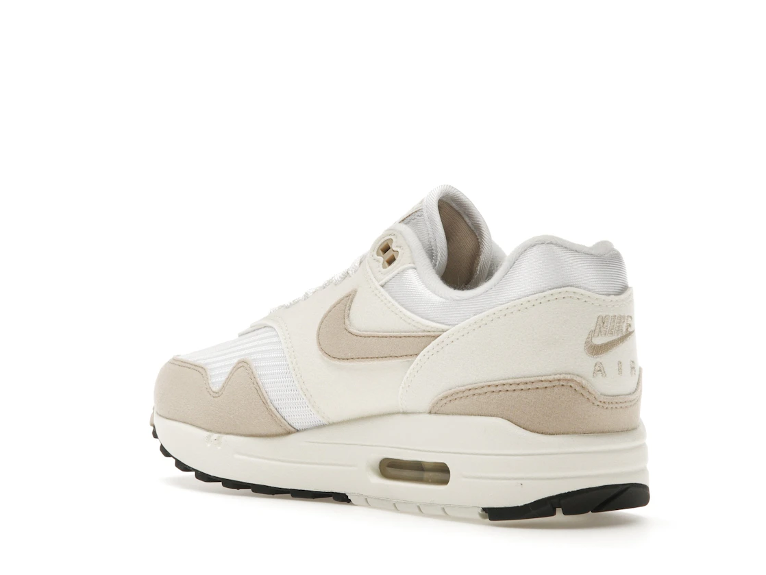 Vue 24 de Nike Air Max 1 Pale Ivory Sanddrift 
