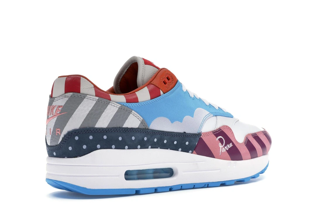 Vue 33 de Nike Air Max 1 Parra (2018) (Friends and Family)