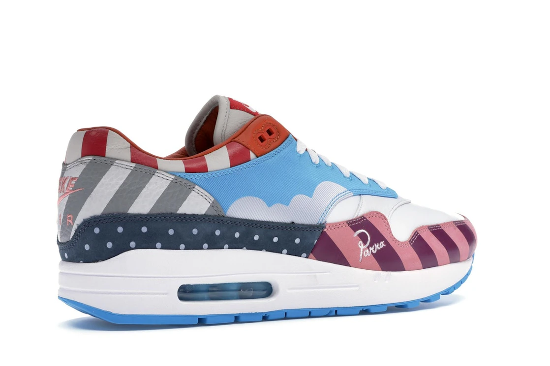 Vue 34 de Nike Air Max 1 Parra (2018) (Friends and Family)