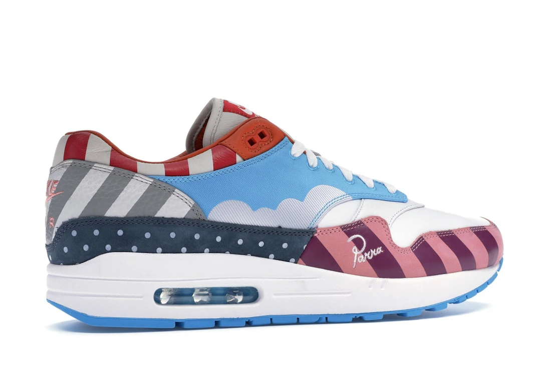 Vue 35 de Nike Air Max 1 Parra (2018) (Friends and Family)