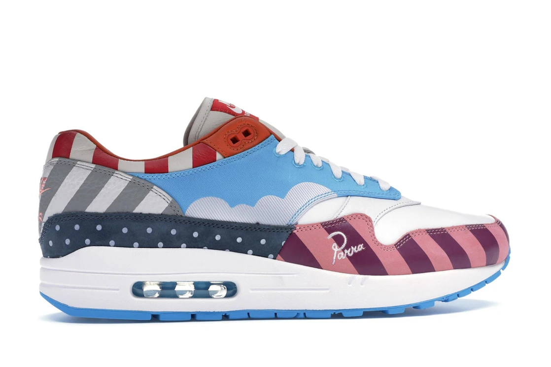 Vue 36 de Nike Air Max 1 Parra (2018) (Friends and Family)
