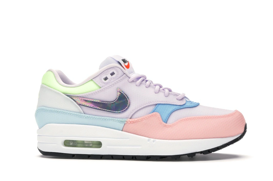 Vue 2 de Nike Air Max 1 Pastel Multi 
