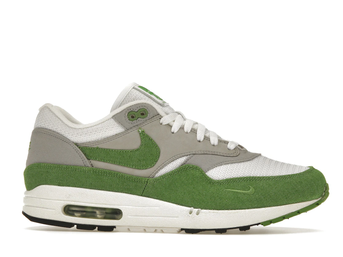 Vue 2 de Nike Air Max 1 Patta 5th Anniversary Chlorophyll