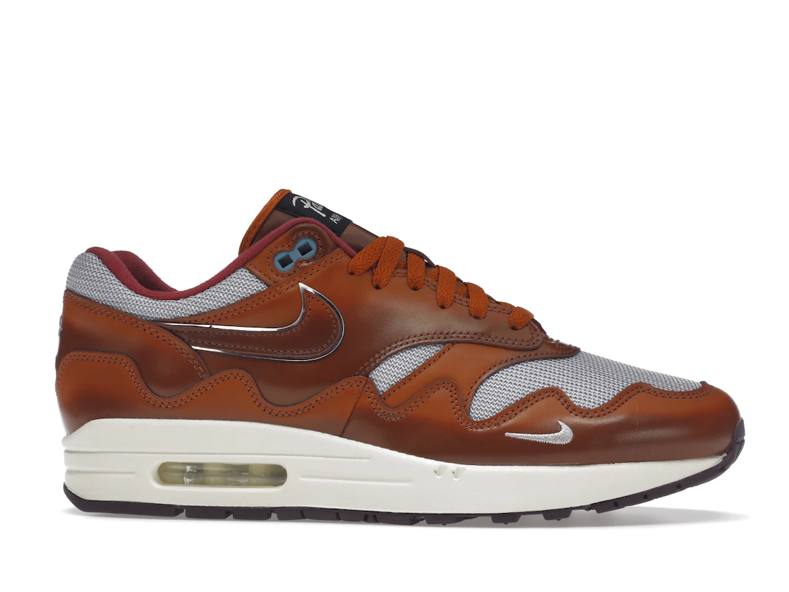 Vue 2 de Nike Air Max 1 Patta The Next Wave Dark Russett