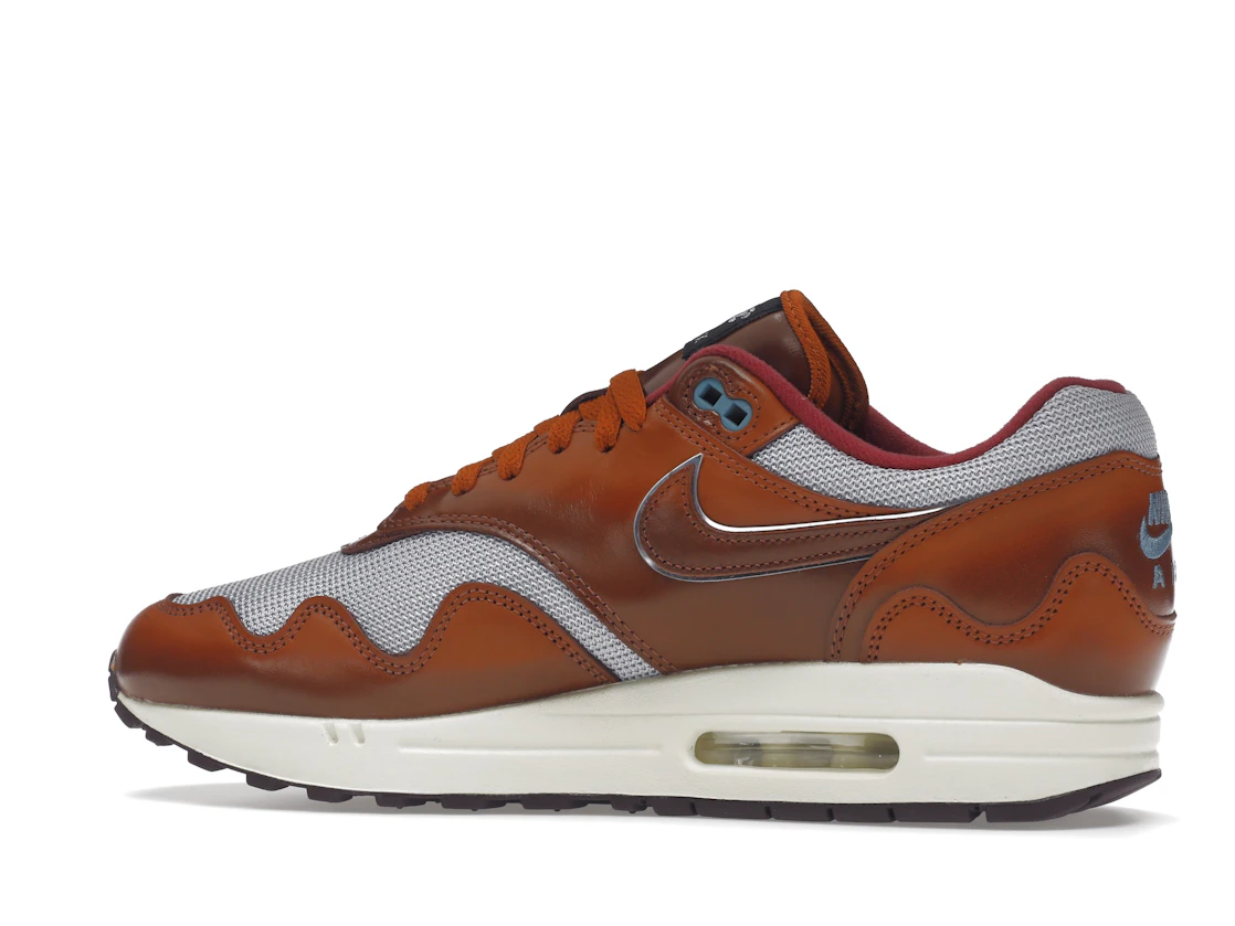 Vue 21 de Nike Air Max 1 Patta The Next Wave Dark Russett