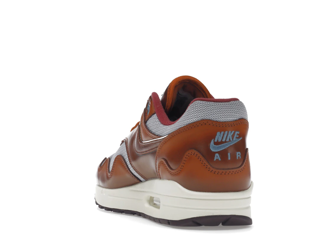 Vue 26 de Nike Air Max 1 Patta The Next Wave Dark Russett
