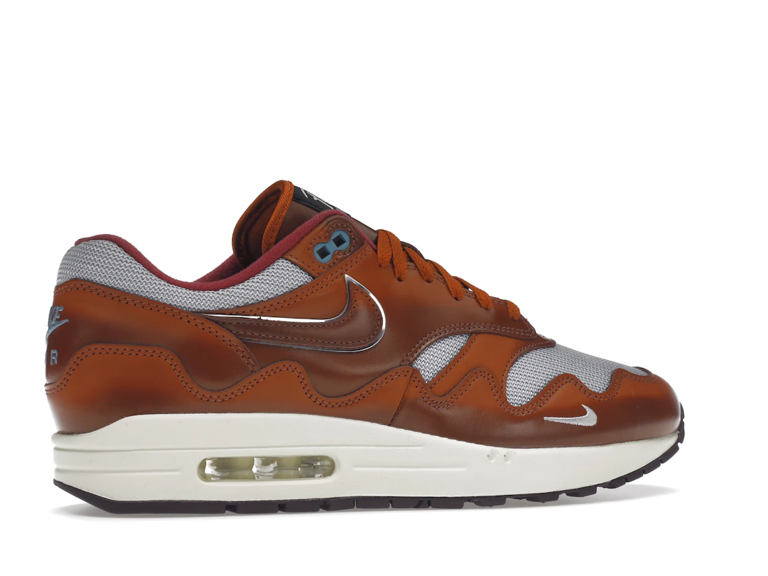Vue 35 de Nike Air Max 1 Patta The Next Wave Dark Russett