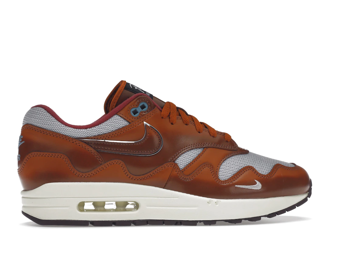 Vue 36 de Nike Air Max 1 Patta The Next Wave Dark Russett
