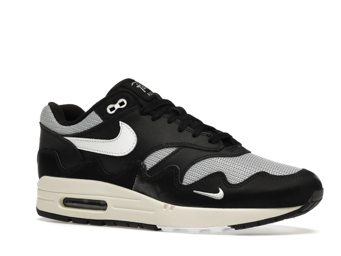 Vue 4 de Nike Air Max 1 Patta Waves Black (without Bracelet)
