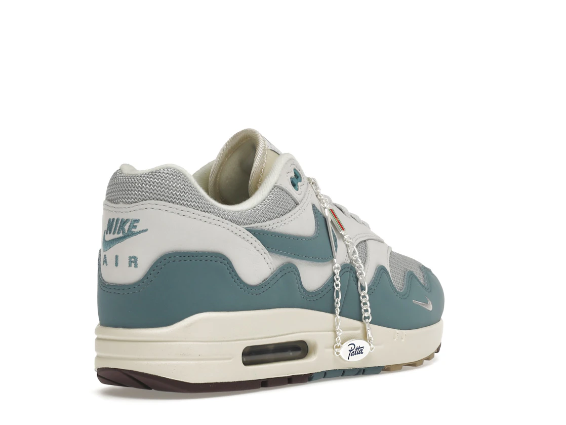 Vue 32 de Nike Air Max 1 Patta Waves Noise Aqua (with Bracelet)