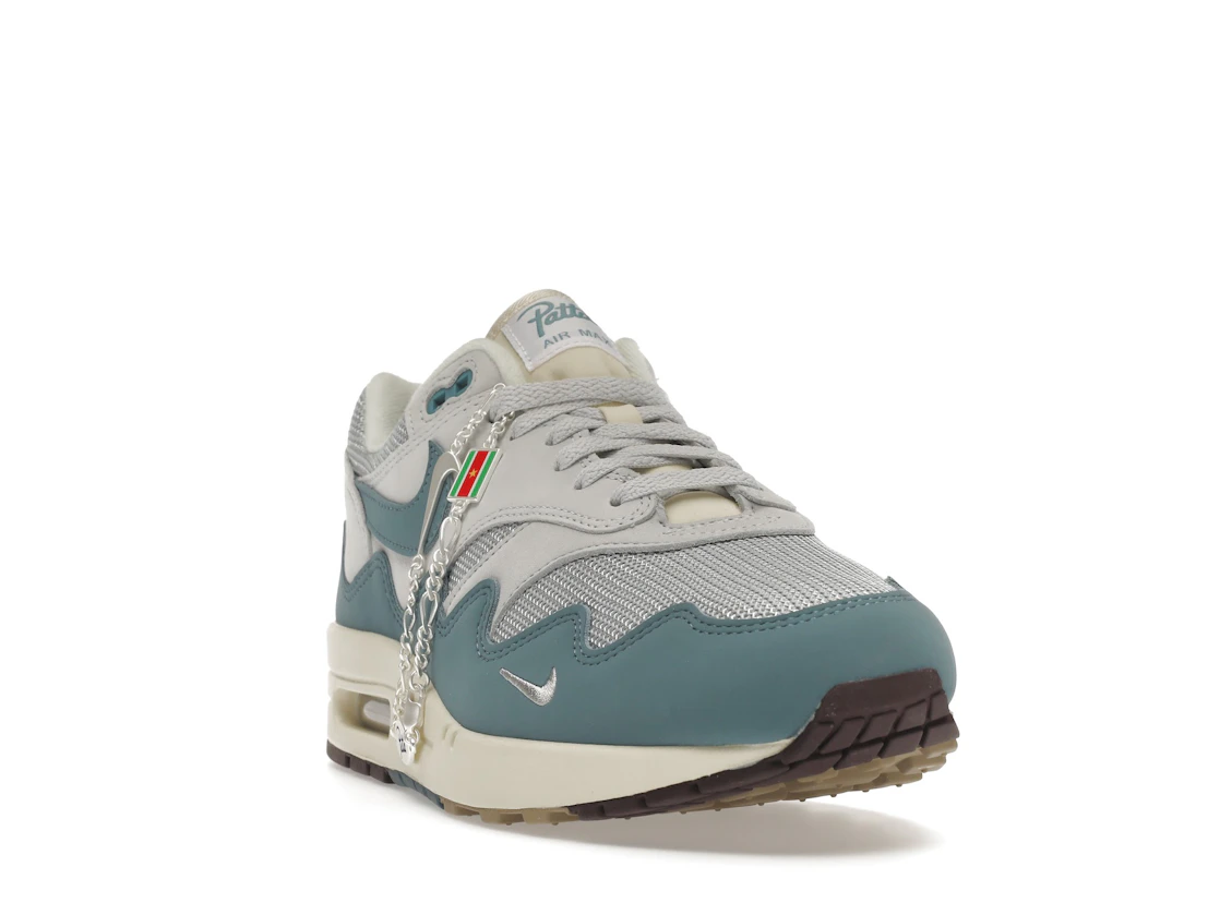 Vue 8 de Nike Air Max 1 Patta Waves Noise Aqua (with Bracelet)