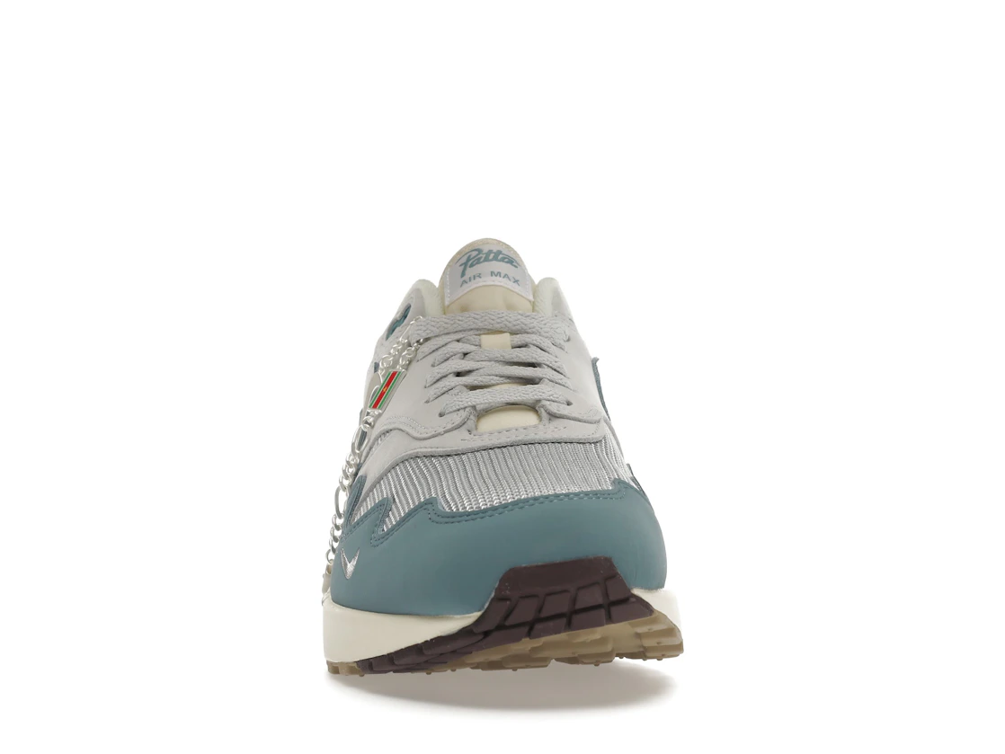 Vue 10 de Nike Air Max 1 Patta Waves Noise Aqua (with Bracelet)