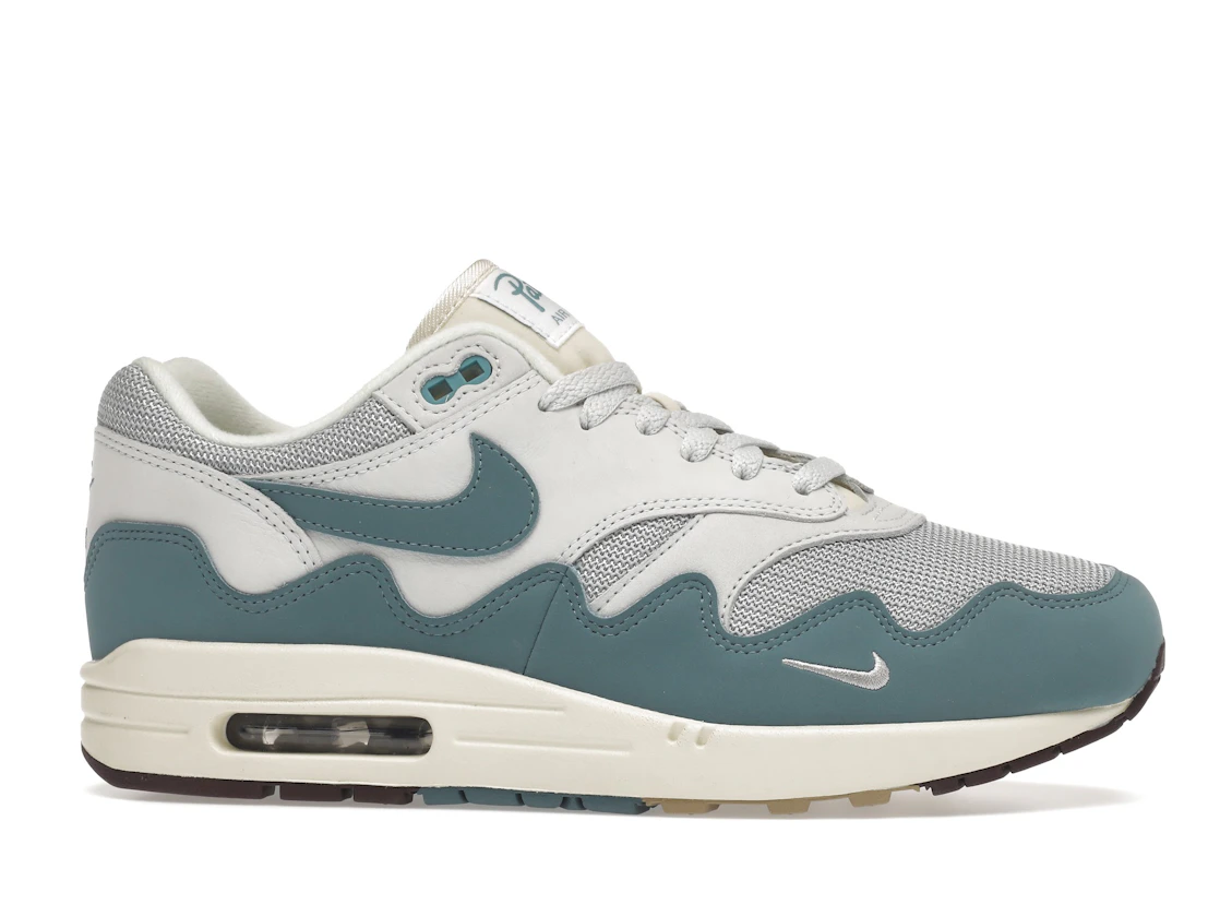 Vue 2 de Nike Air Max 1 Patta Waves Noise Aqua (without Bracelet)