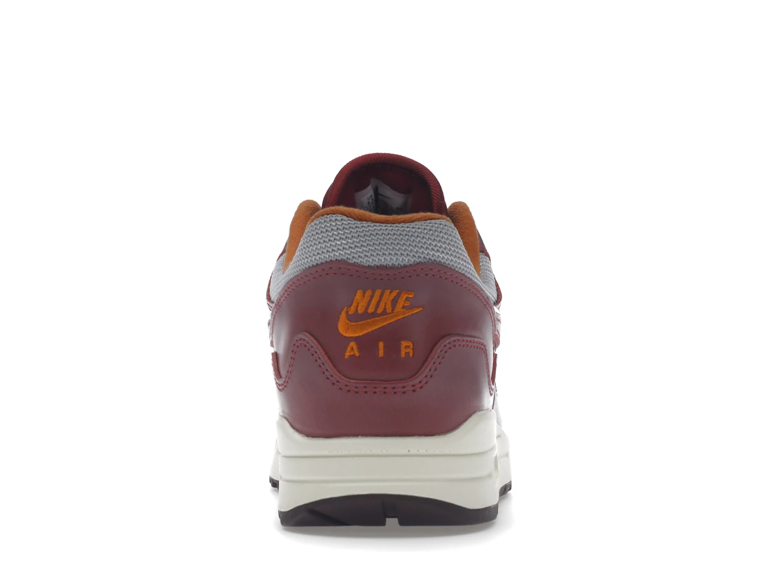 Vue 28 de Nike Air Max 1 Patta Waves Rush Maroon (without Bracelet)