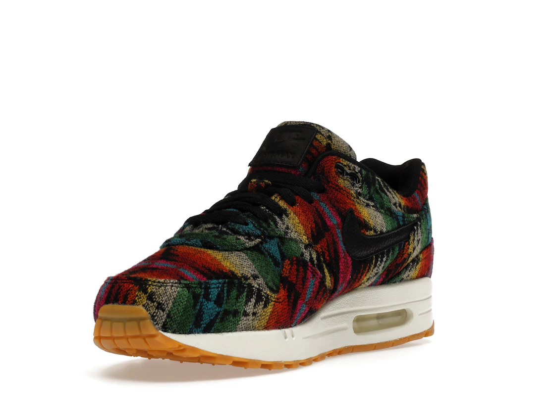 Vue 14 de Nike Air Max 1 Pendleton Wollen Mills (Black Swoosh)