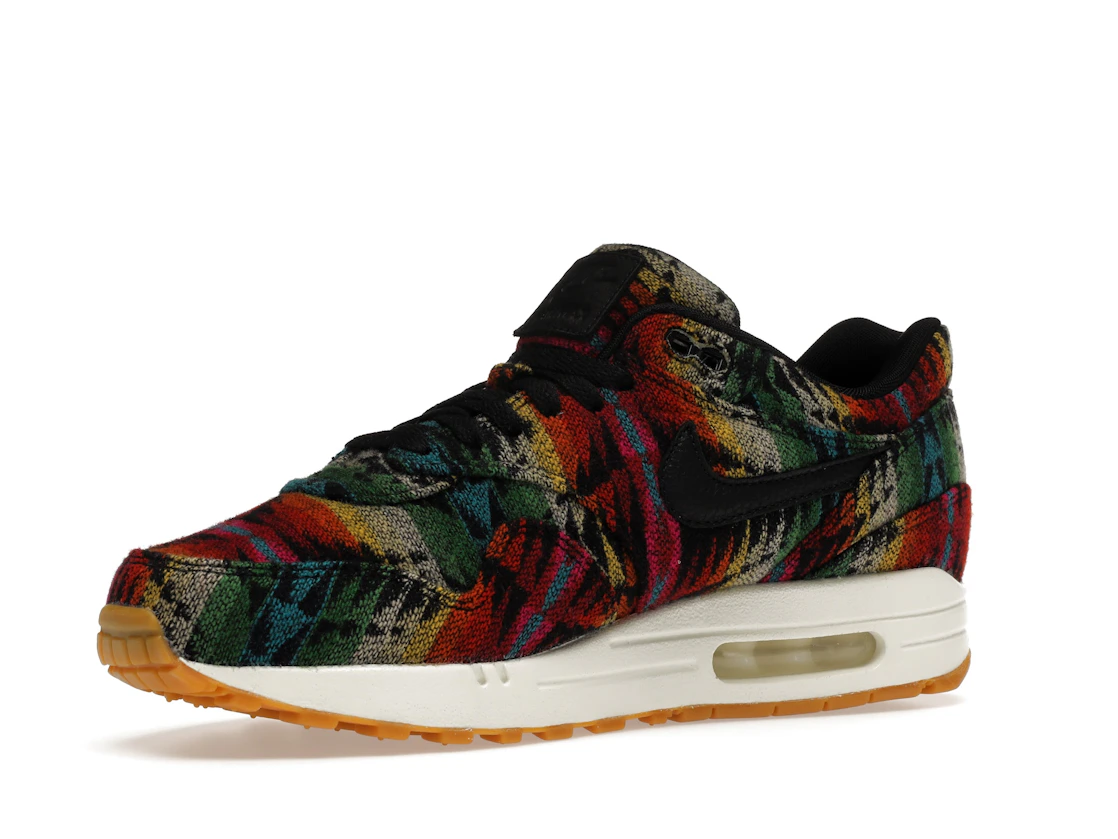 Vue 16 de Nike Air Max 1 Pendleton Wollen Mills (Black Swoosh)