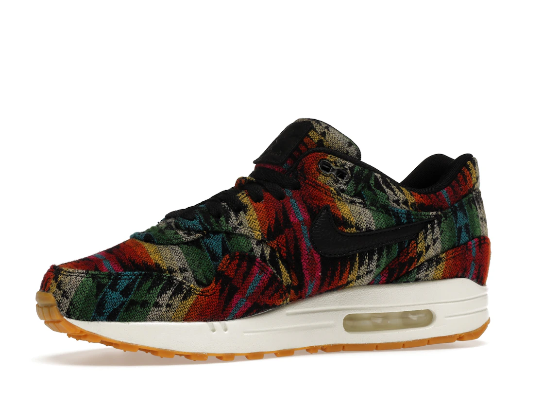Vue 17 de Nike Air Max 1 Pendleton Wollen Mills (Black Swoosh)