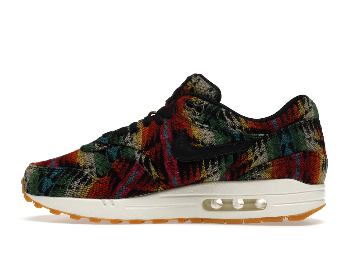 Vue 20 de Nike Air Max 1 Pendleton Wollen Mills (Black Swoosh)