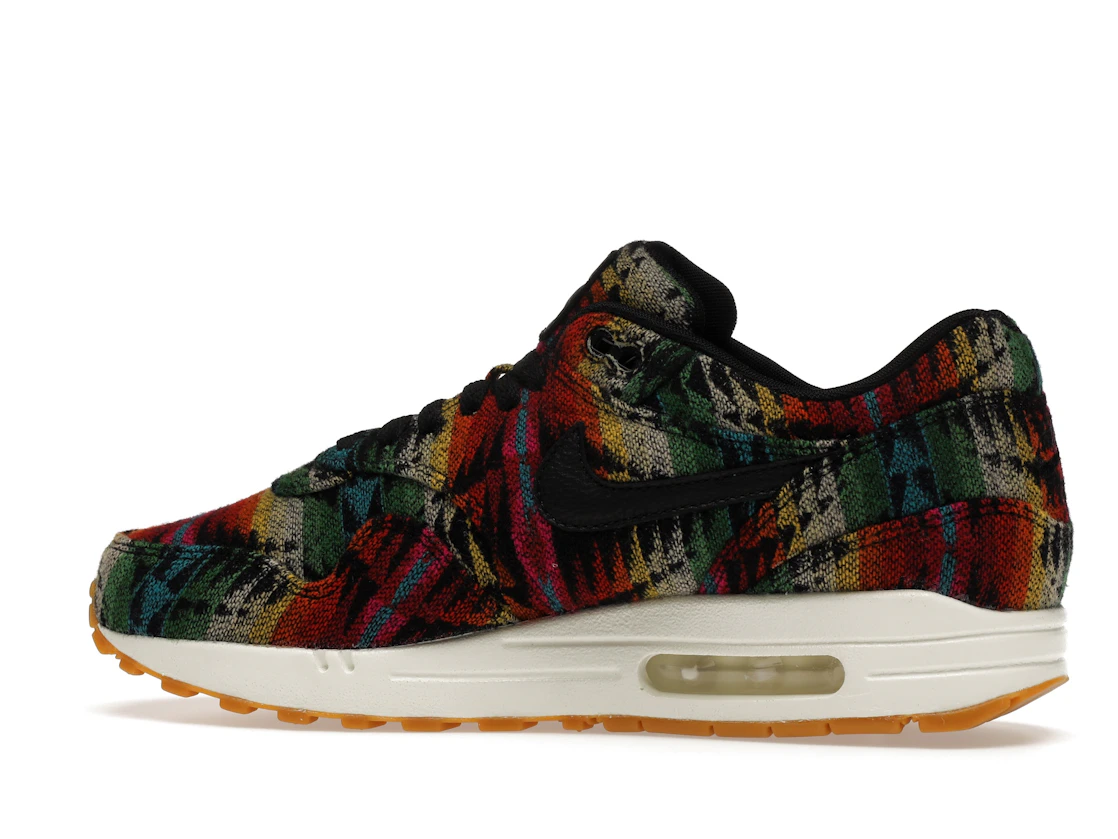 Vue 21 de Nike Air Max 1 Pendleton Wollen Mills (Black Swoosh)